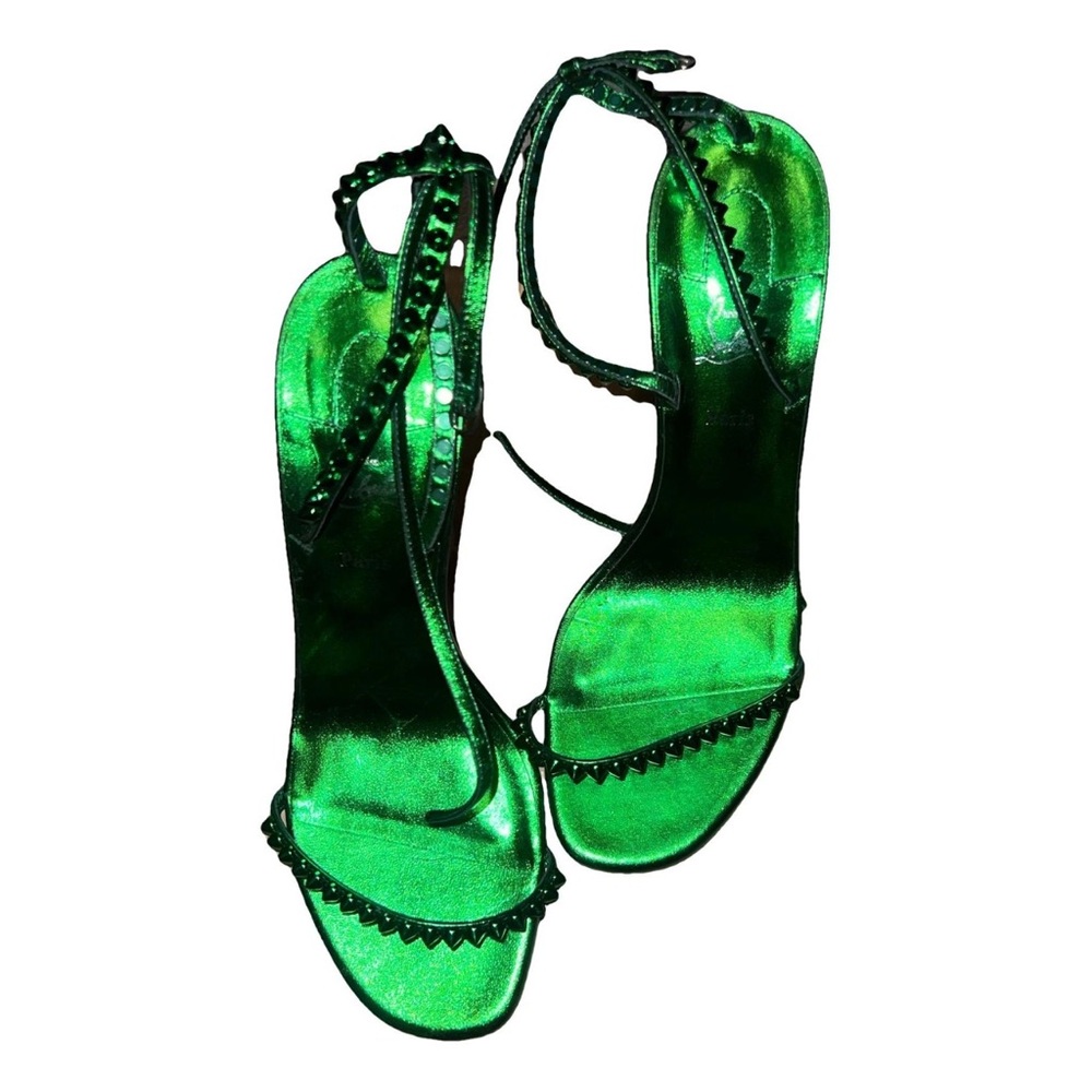 Christian Louboutin Green Gradient Heels